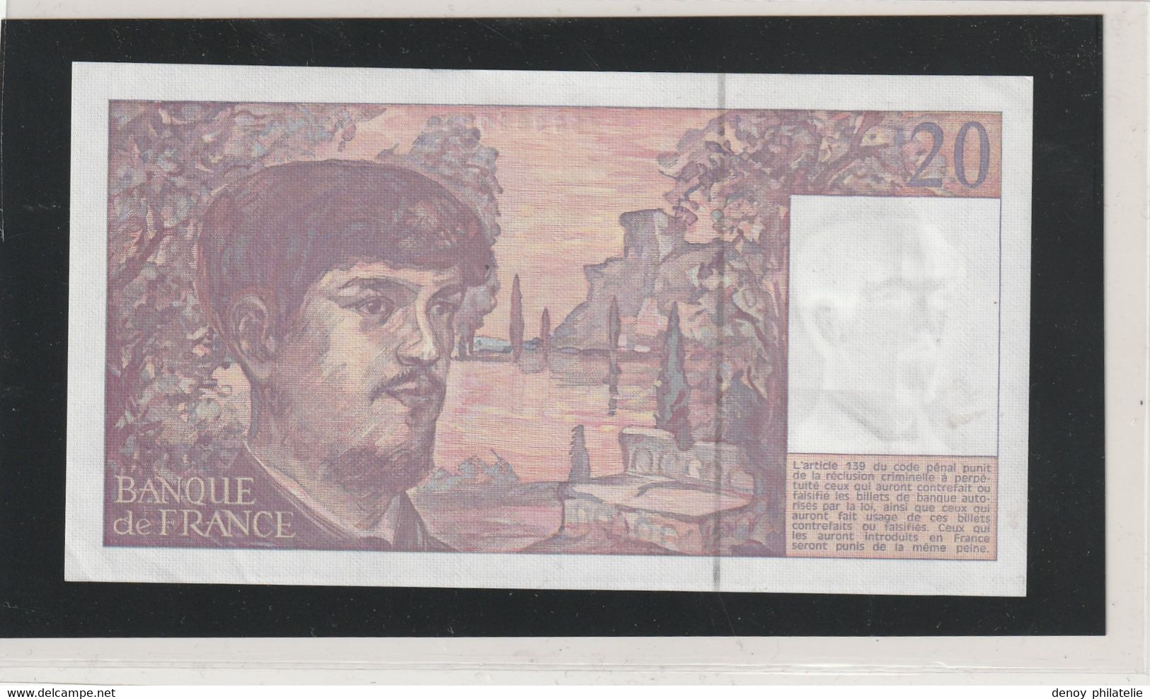 France Billet De 20 Francs Debussy 1990 Alphabet H 31 Reference Fayet 66bis 1a Neuf - 20 F 1980-1997 ''Debussy''