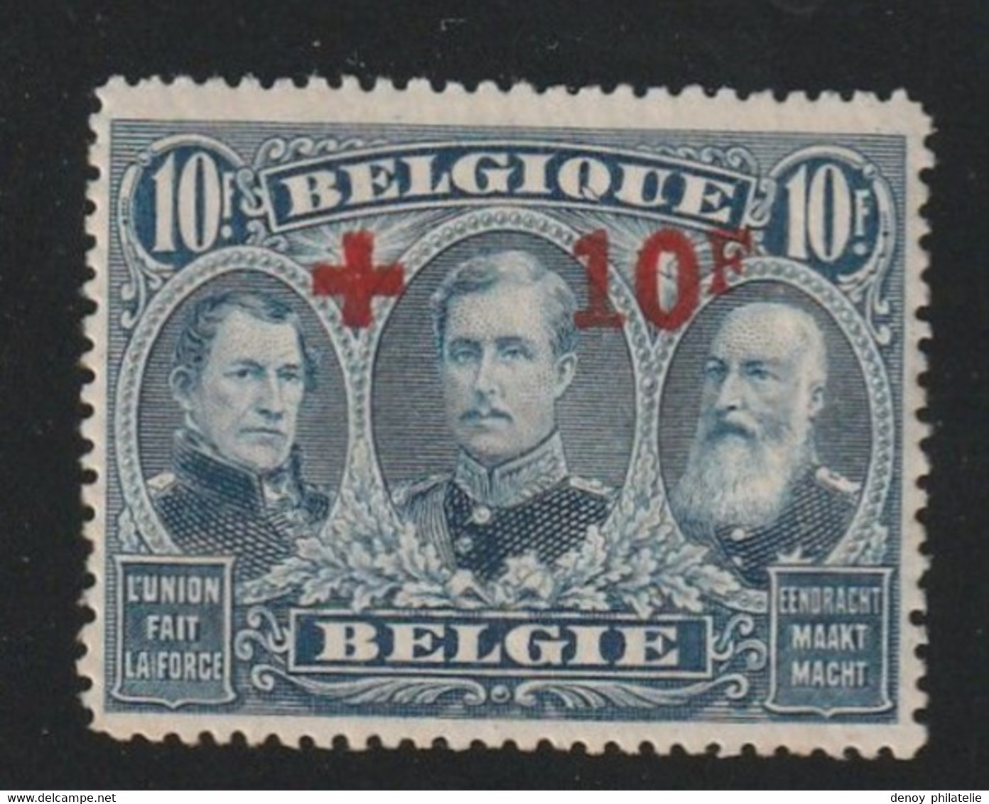 Belgique N°163 Sans Charniére ** Cote Yvert 1900 Net 500 - 1914-1915 Rotes Kreuz