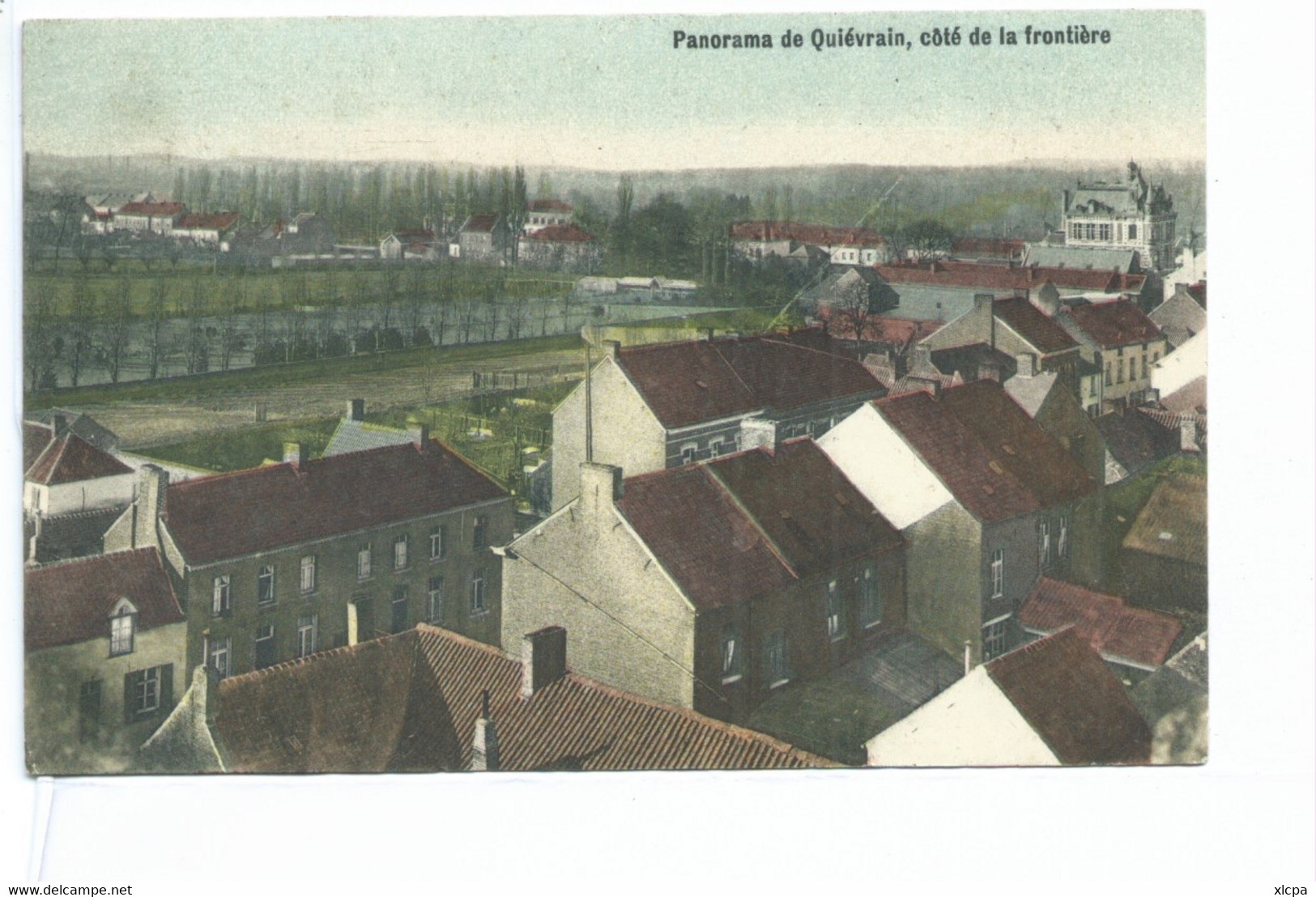 Quiévrain Côté De La Frontière Panorama - Quiévrain