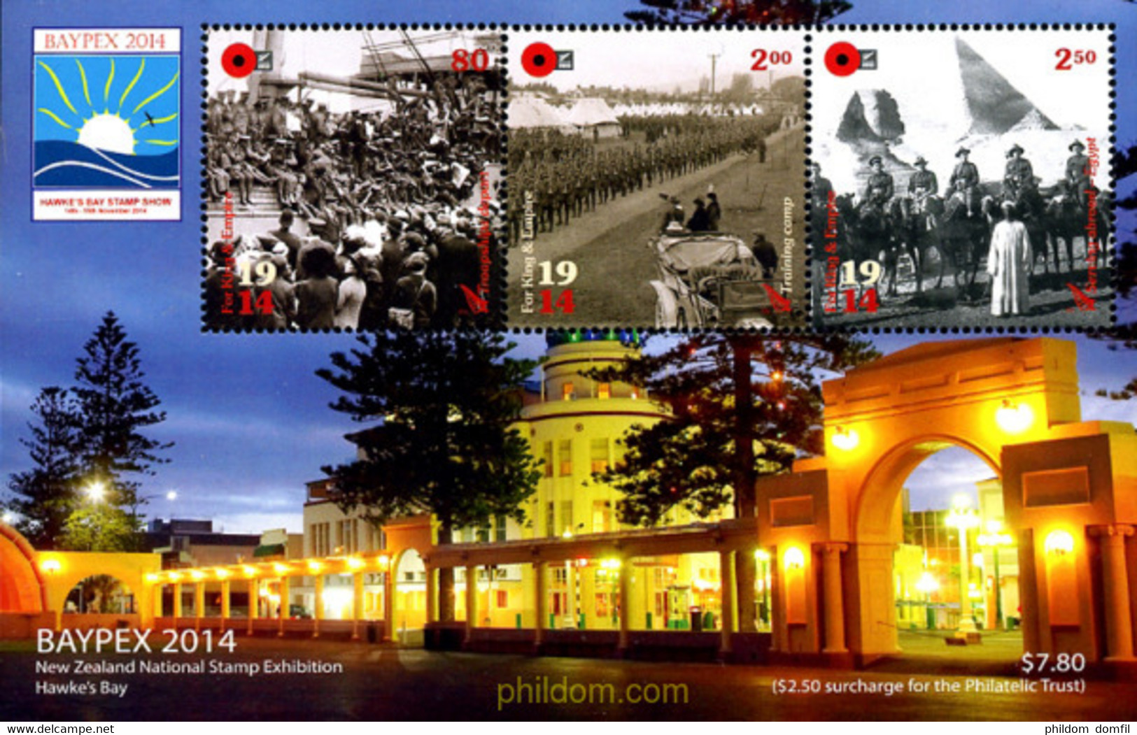 331449 MNH NUEVA ZELANDA 2014 BAYPEX - Variétés Et Curiosités