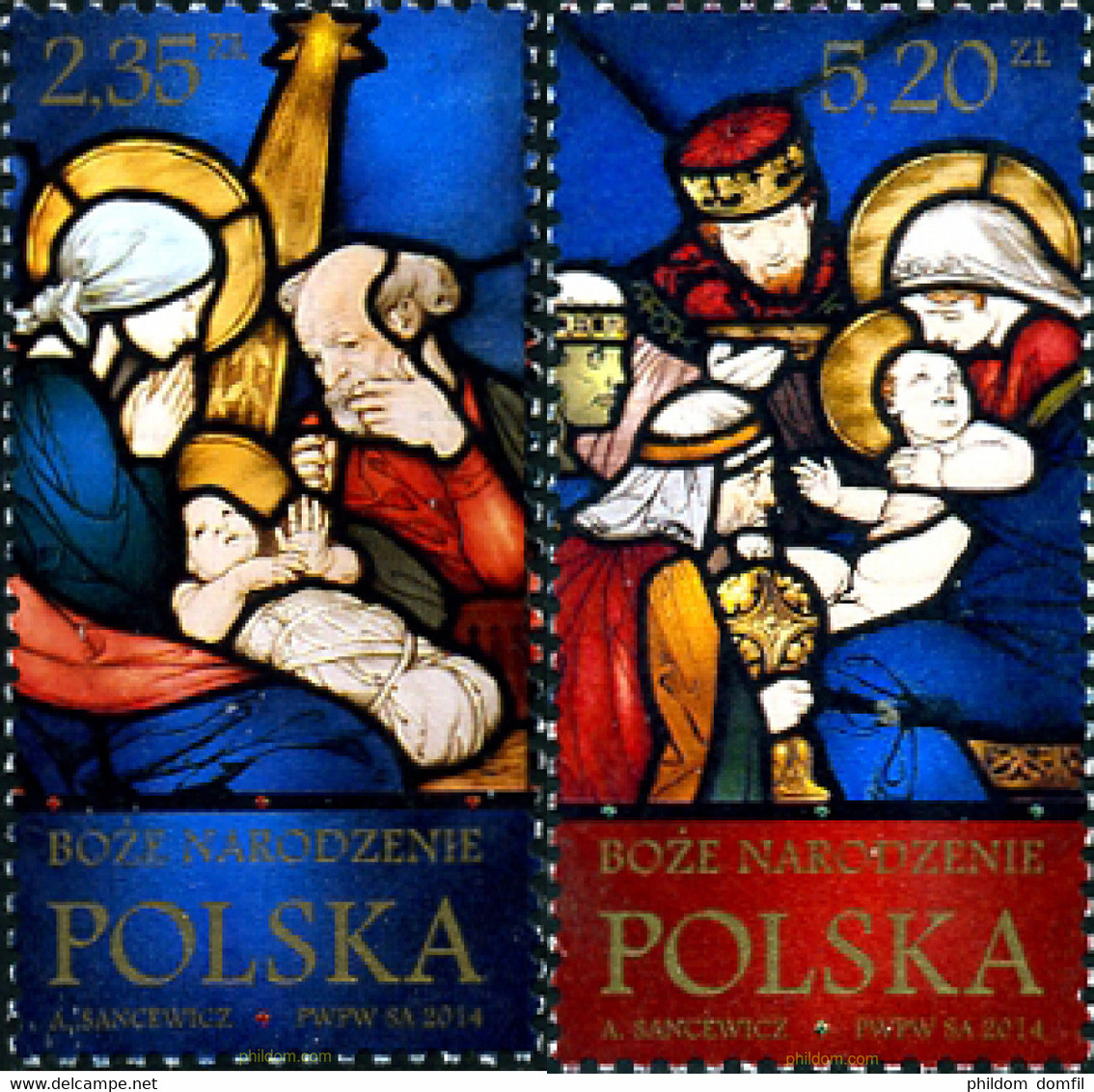 331475 MNH POLONIA 2014 NAVIDAD - Non Classificati