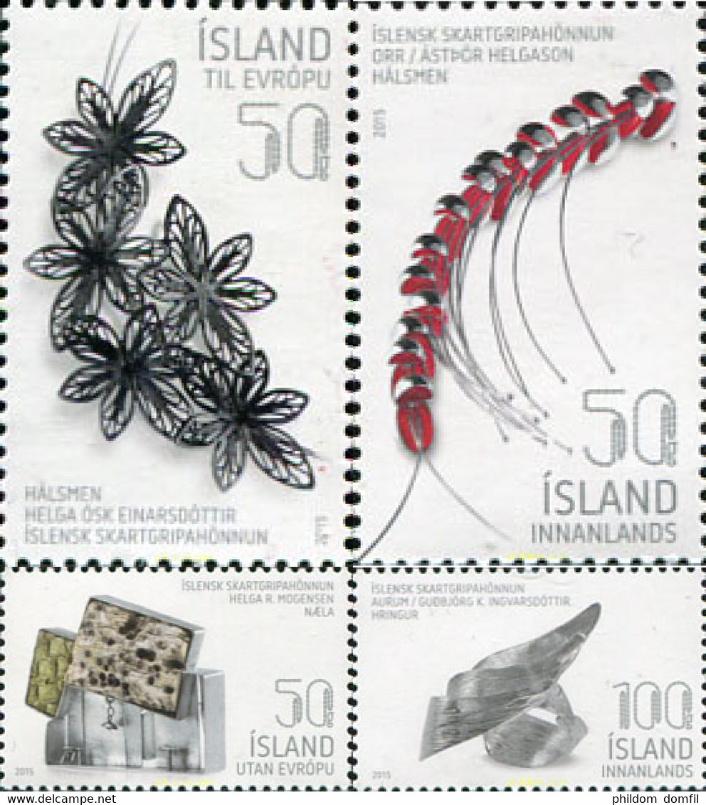 333695 MNH ISLANDIA 2015 DISEÑO CONTEMPORANEO ISLANDES - Collections, Lots & Séries