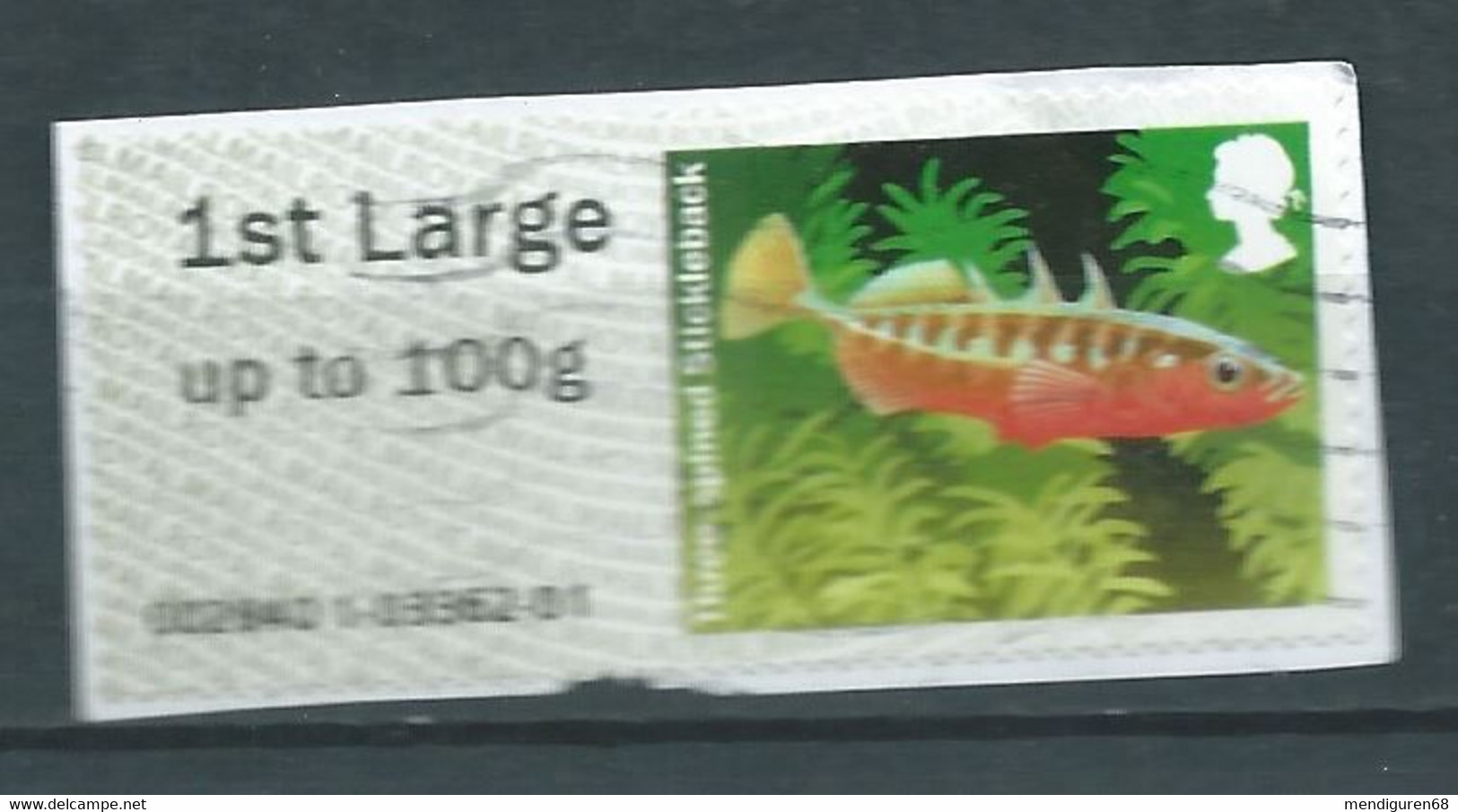 GROSBRITANNIEN GRANDE BRETAGNE GB 2013 POST&GO PONDS: EMPEROR DRAGONFLY 1ST Large Up To 100g SG FS60 MI ATM49 YT TD47 - Post & Go Stamps