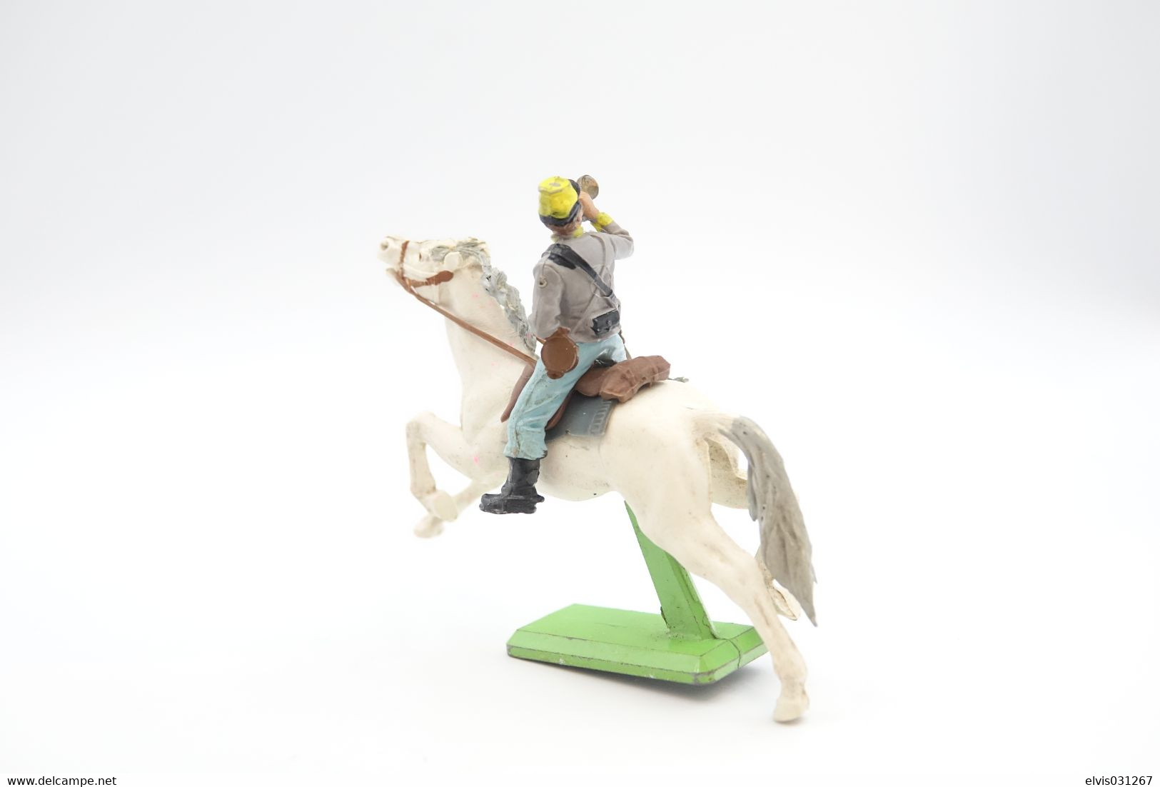Britains Ltd, Deetail : AMERICAN CIVIL WAR - CONFEDERATE On Horse , Made In England, *** - Britains