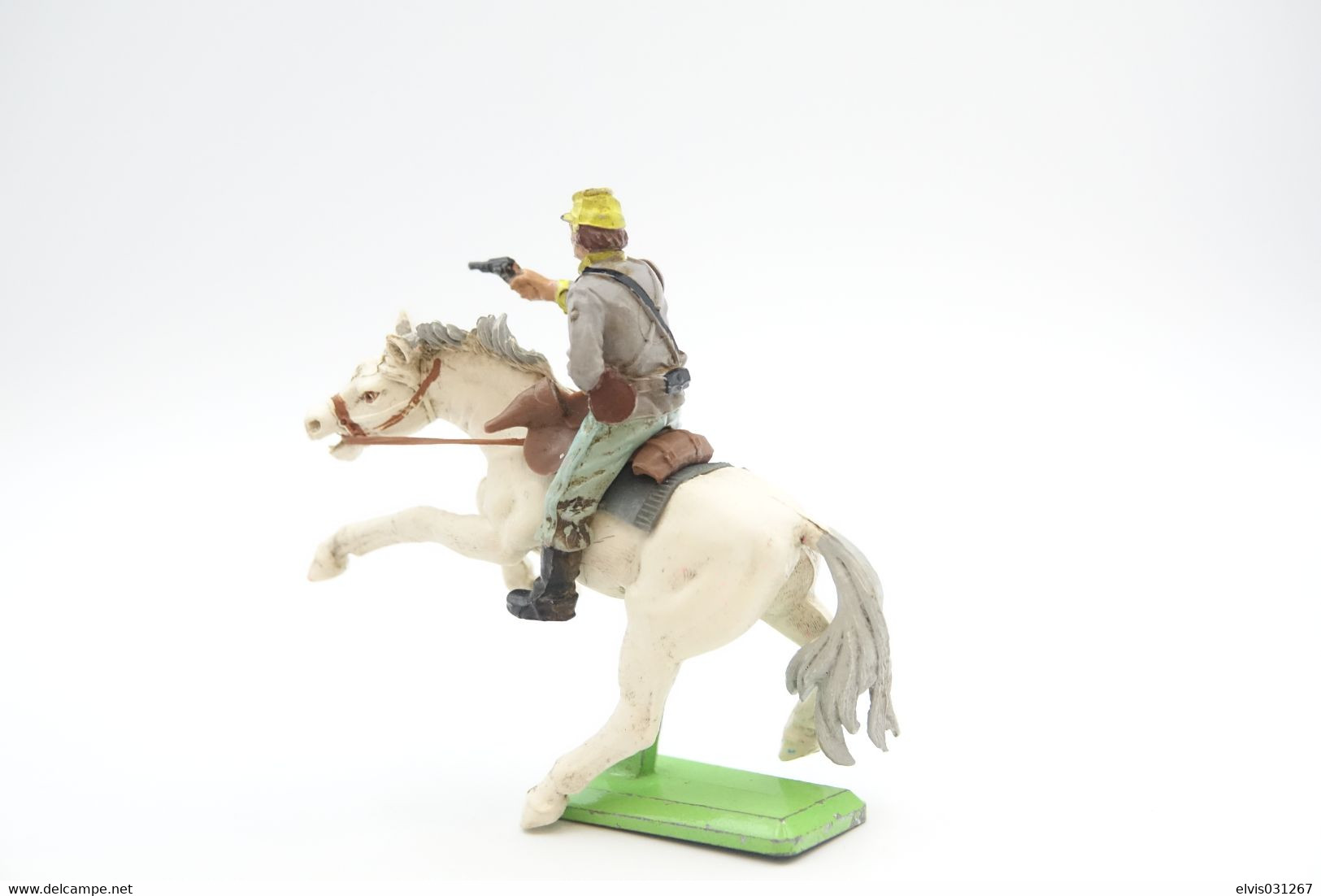 Britains Ltd, Deetail : AMERICAN CIVIL WAR - CONFEDERATE On Horse , Made In England, *** - Britains