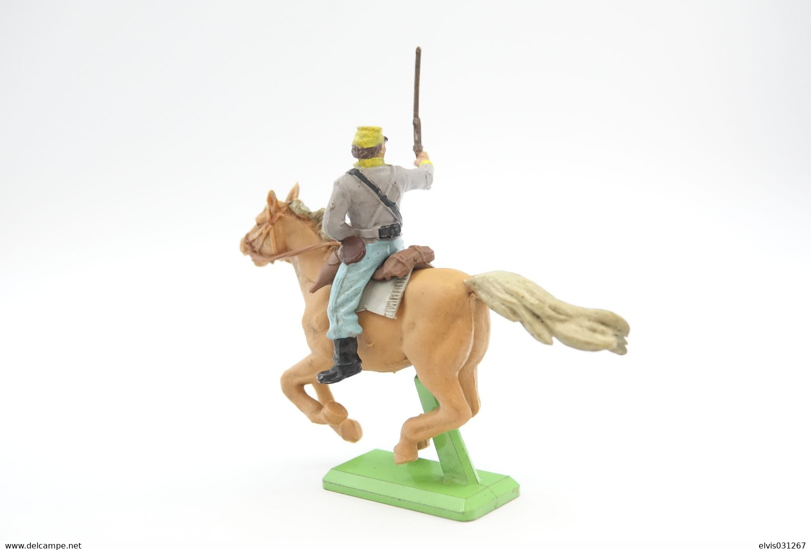 Britains Ltd, Deetail : AMERICAN CIVIL WAR - CONFEDERATE On Horse , Made In England, *** - Britains