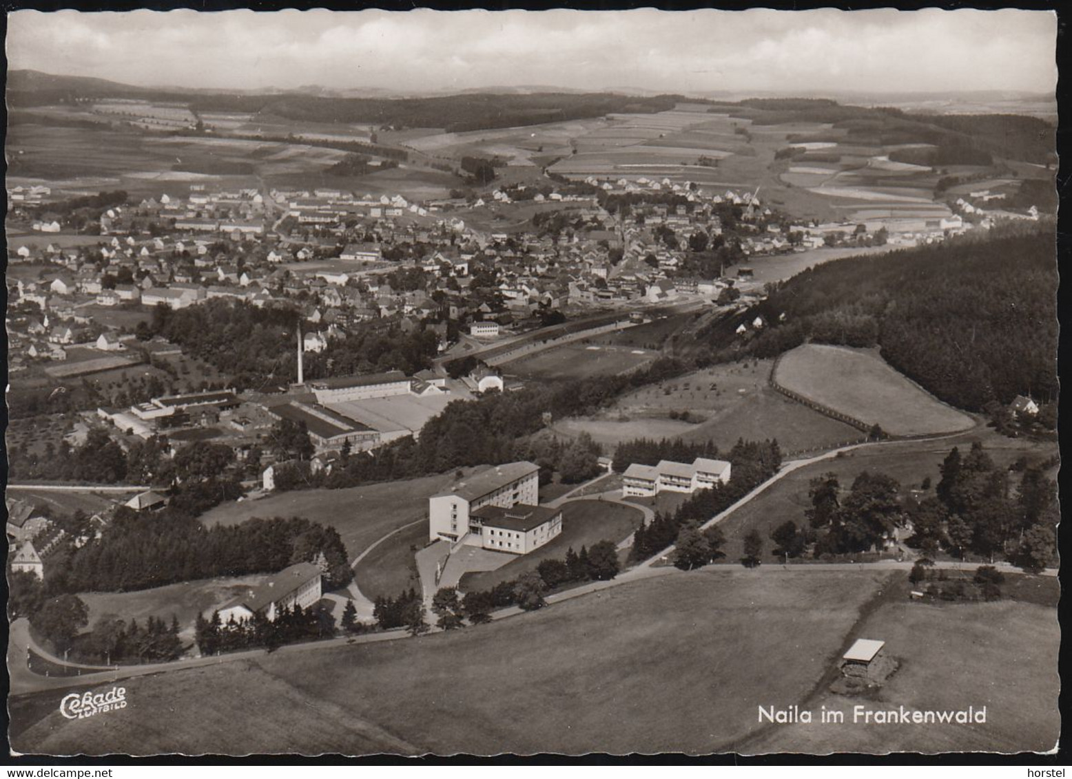 D-95119 Naila Im Frankenwald - Fabrik - Cekade Luftbild - Aerial View - Naila