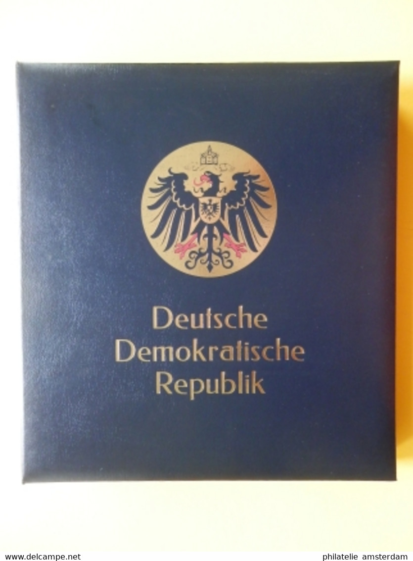 START 1 EURO! East Germany 1975-1982: Nearly Complete MNH Collection In Davo Luxe Album With Slipcase. - Collections (en Albums)