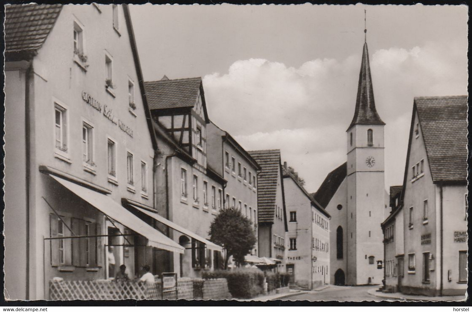 D-91235 Velden Im Pegnitztal (Fränkische Alb) - Bahnhofstraße - Gasthaus - Pegnitz