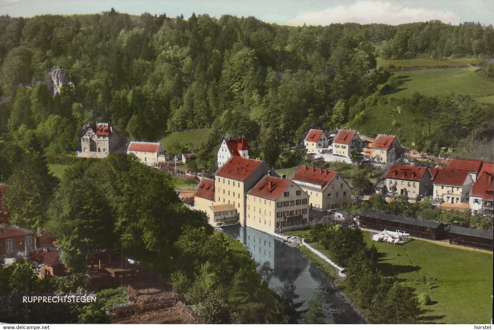 D-91235 Hartenstein - Rupprechtstegen An Der Pegnitz - Terassen-Cafe Und Restaurant Kraft ( Echt Foto) - Pegnitz