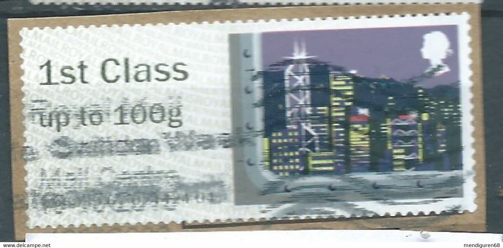 GROSBRITANNIEN GRANDE BRETAGNE GB 2015 POST&GO SEA TRAVEL:HONG KONG 1ST CLASS Up To 100g PAPER SG FS132 MI AT94 YT D93 - Post & Go (distribuidores)