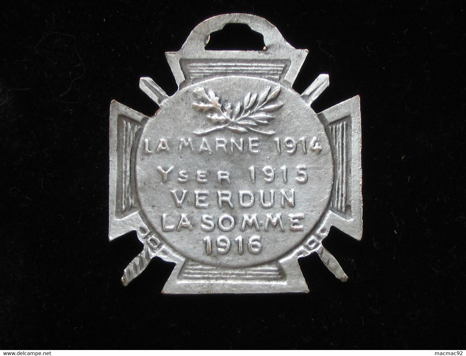 Décoration Journée Du Poilu 1915 - La Marne 1914 -Yser 1915 - Verdun - La Somme 1916   **** EN ACHAT IMMEDIAT **** - Frankreich