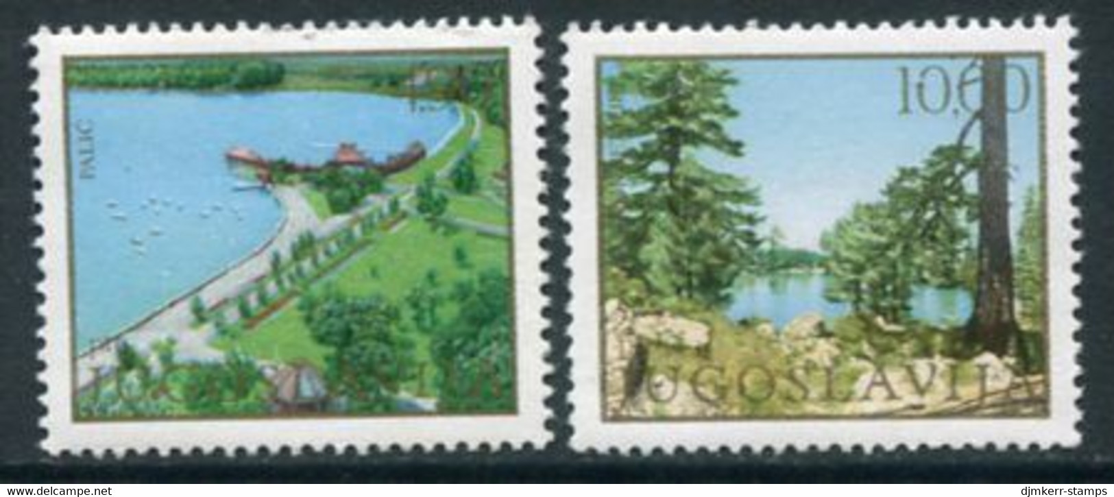 YUGOSLAVIA 1979 Nature Protection II MNH / **.  Michel 1800-01 - Unused Stamps