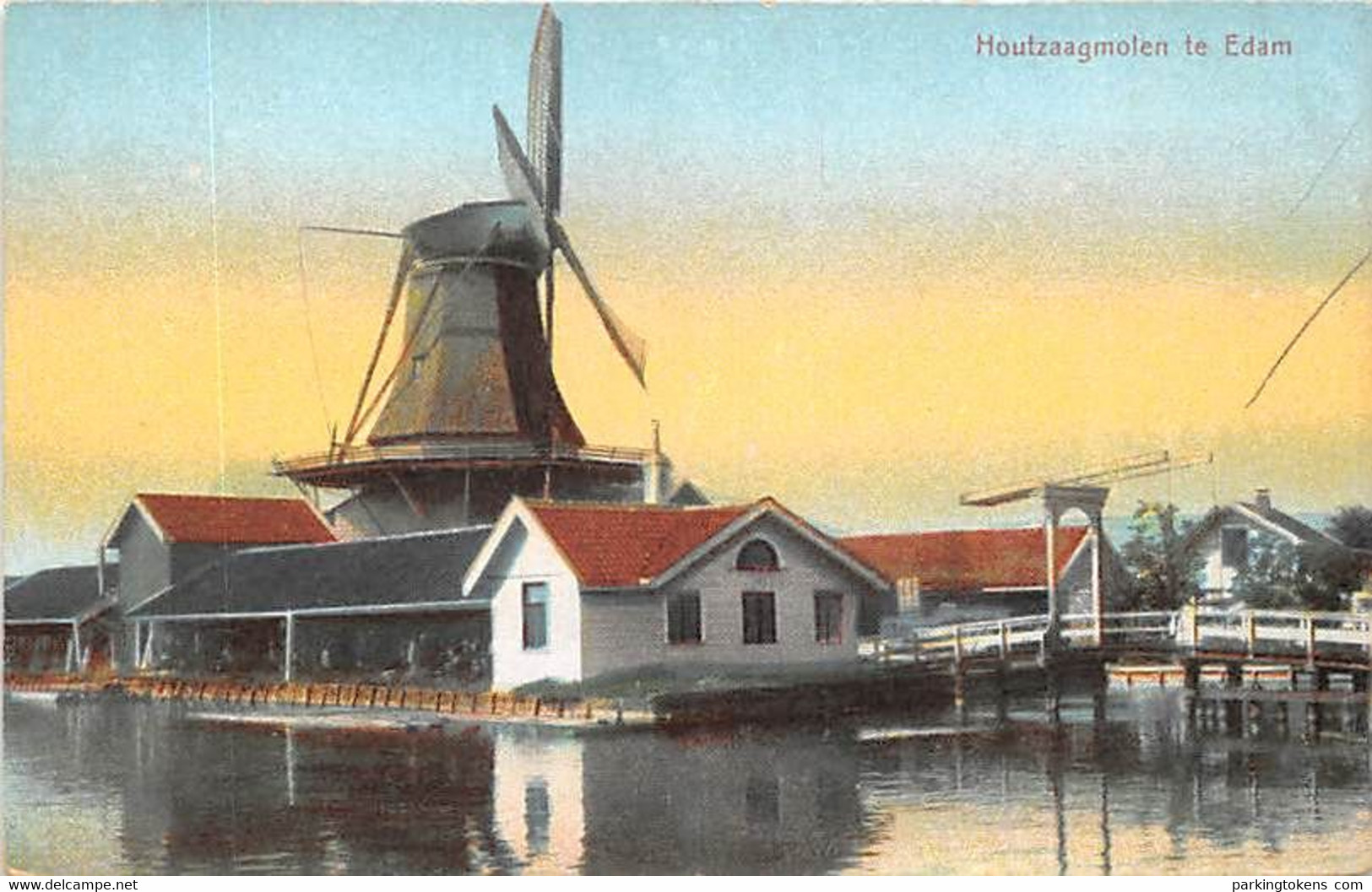 E499 - Edam Houtzaagmolen - Molen - Moulin - Mill - Mühle - Edam