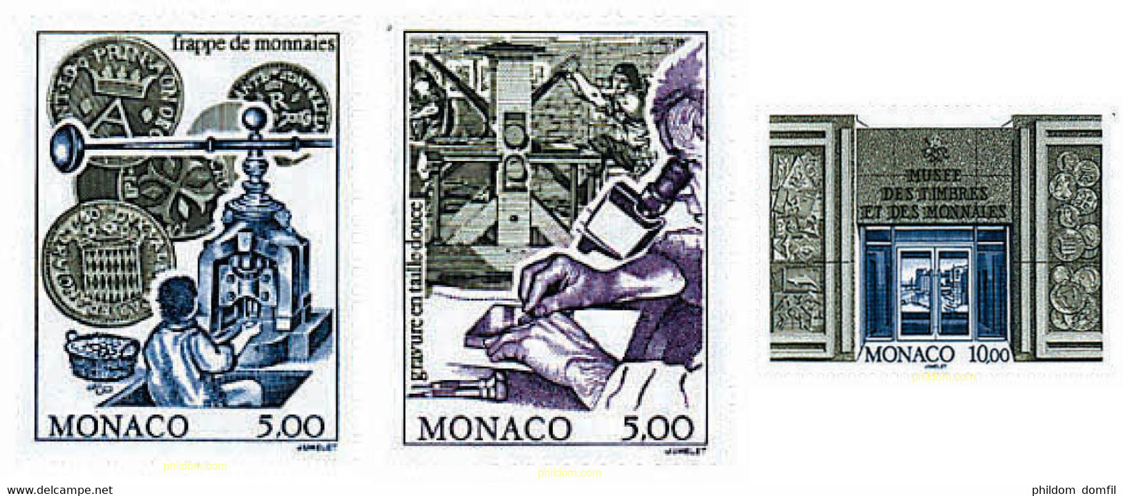 344872 MNH MONACO 1996 MUSEO DE LOS SELLOS Y DE LAS MONEDAS - Sonstige & Ohne Zuordnung