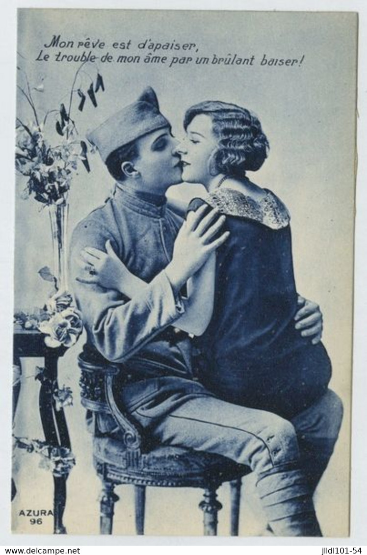 Militaria, Les Amoureux, Lot 5 Cartes (lt4) - Sammlungen & Sammellose