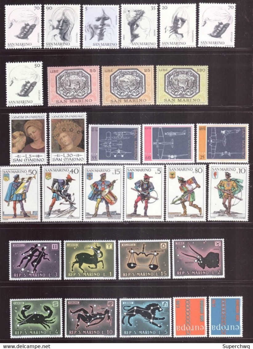 San Marino Stamp Collection Of 300 Different，MNH - Collections, Lots & Series