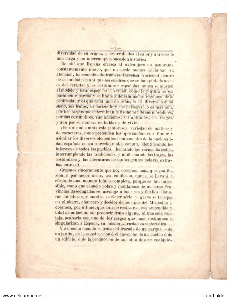 ESPAGNE . ESPAÑA . " SALUDO " - Réf. N°161P - - Other & Unclassified