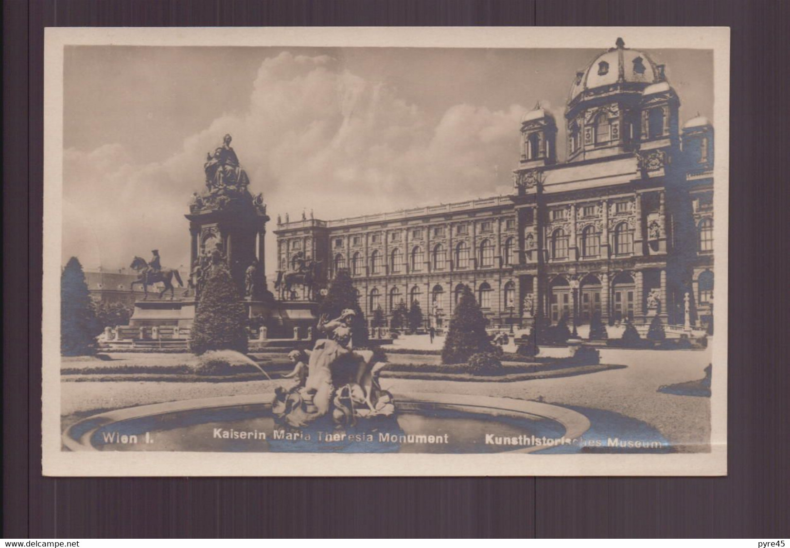 AUTRICHE KAISERIN MARIA THERESIA MONUMENT WIEN - Museos