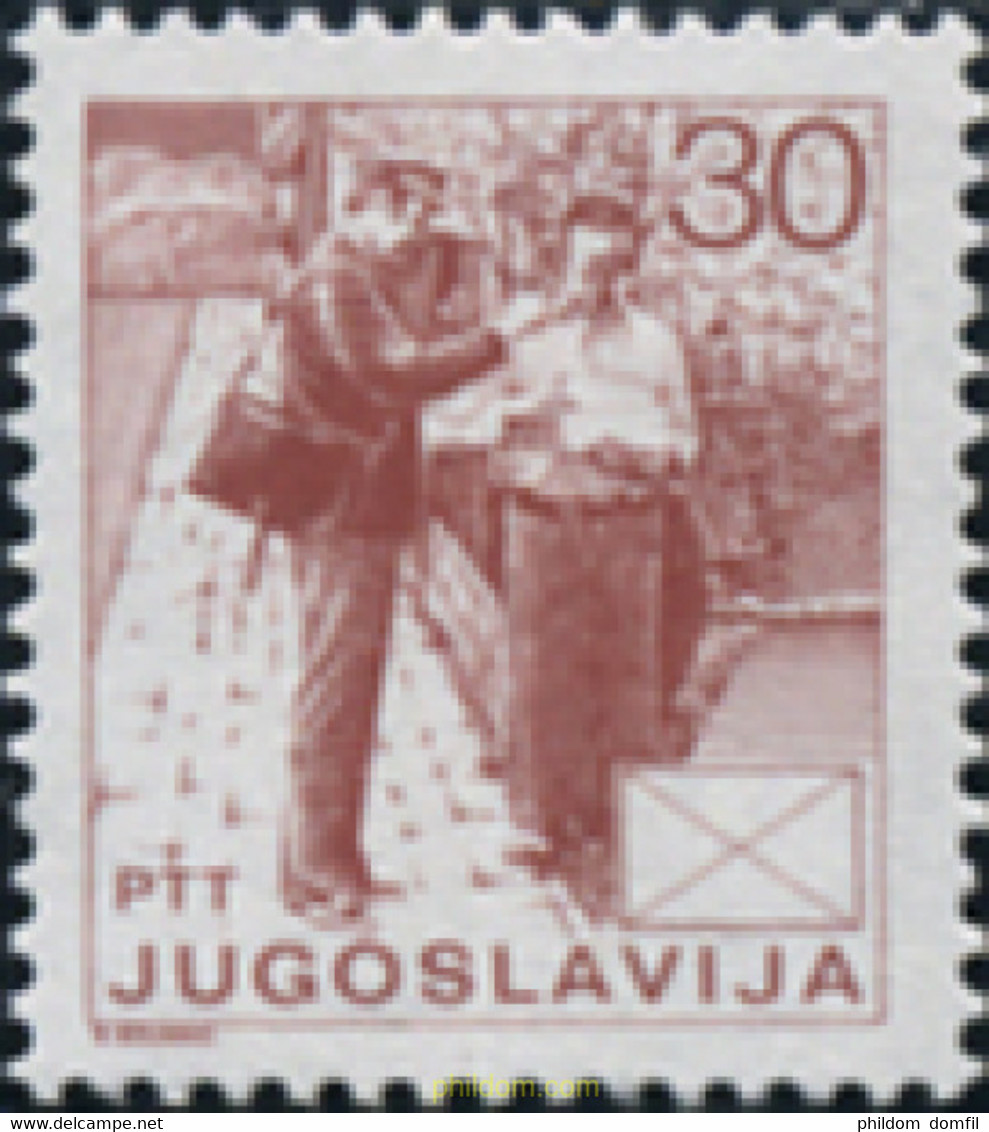 354028 MNH YUGOSLAVIA 1986 SERIE BASICA - Collections, Lots & Series