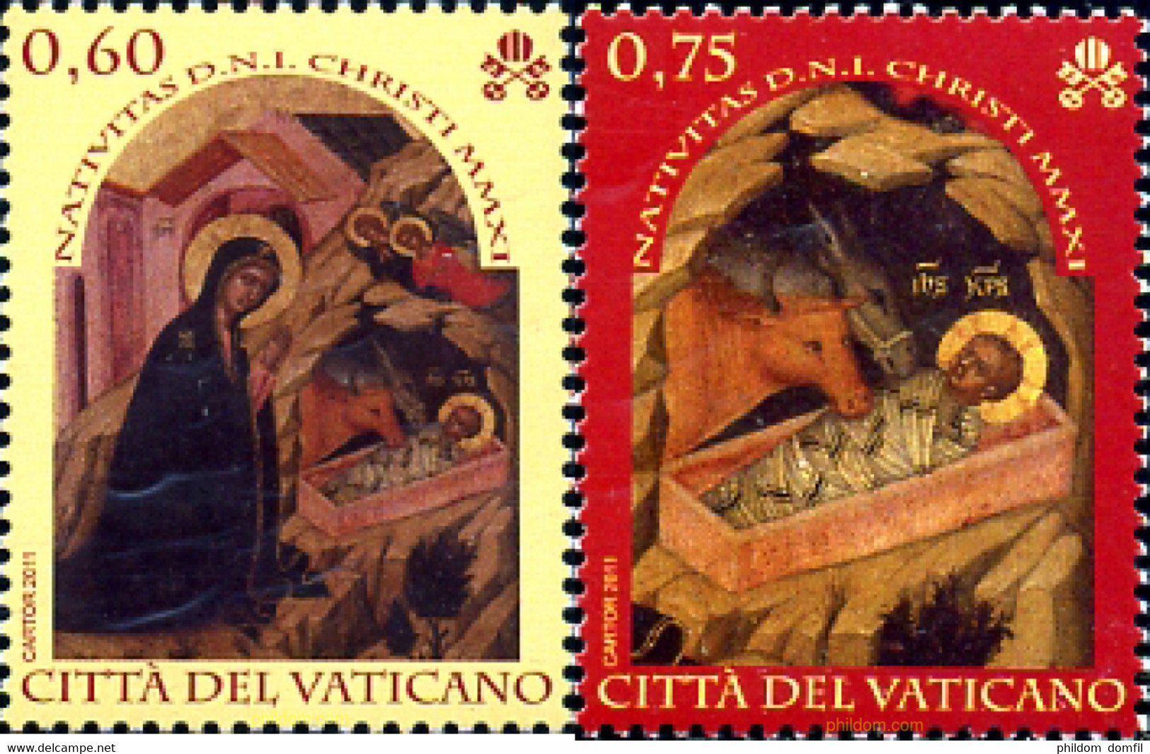 272787 MNH VATICANO 2011 - Usati