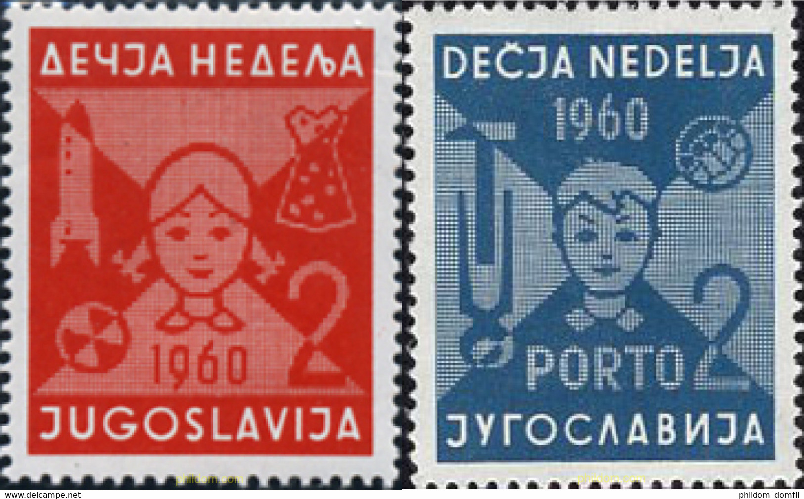 355101 MNH YUGOSLAVIA 1960 SEMANA DE LA INFANCIA - Collections, Lots & Séries