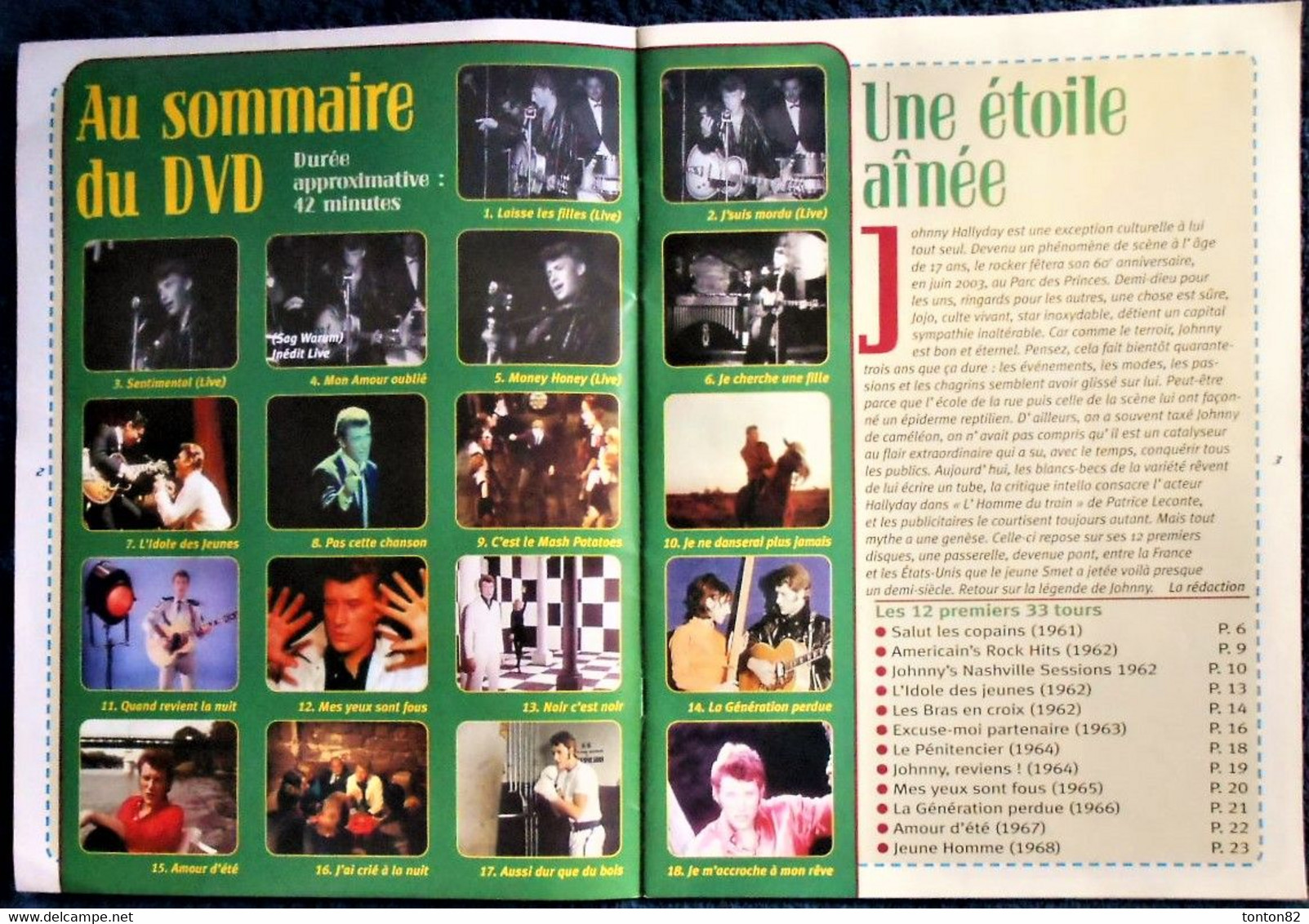 JOHNNY - Le DVD Collector - 1961 - 1966 - Tous Les SCOPITONES - DVD + Un Fascicule De 24 Pages . - Concert Et Musique