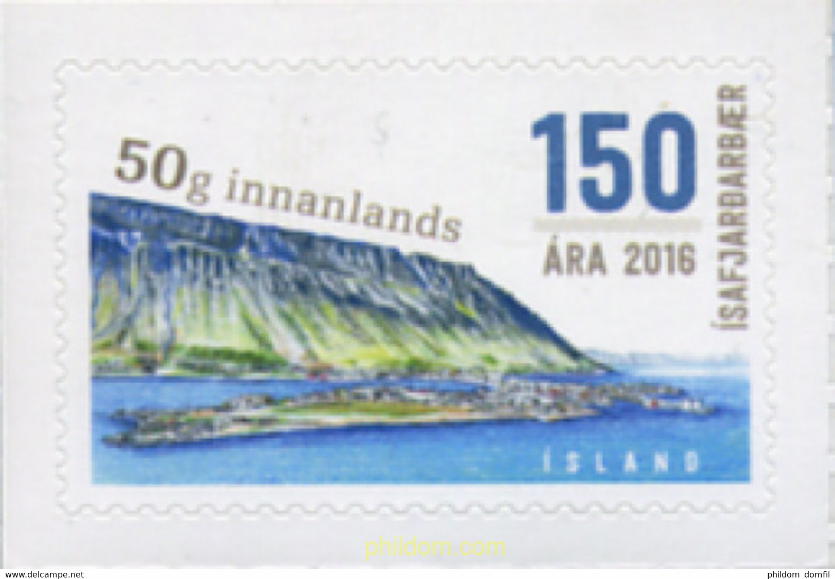 356332 MNH ISLANDIA 2016 150 ANIVERSARIO DE LA VILLA DE ISAFJÖRÔUR - Verzamelingen & Reeksen