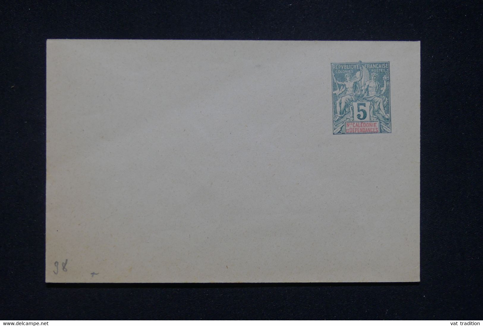 NOUVELLE CALÉDONIE - Entier Postal ( Enveloppe )  Au Type Groupe 5ct, Non Circulé - L 134244 - Interi Postali