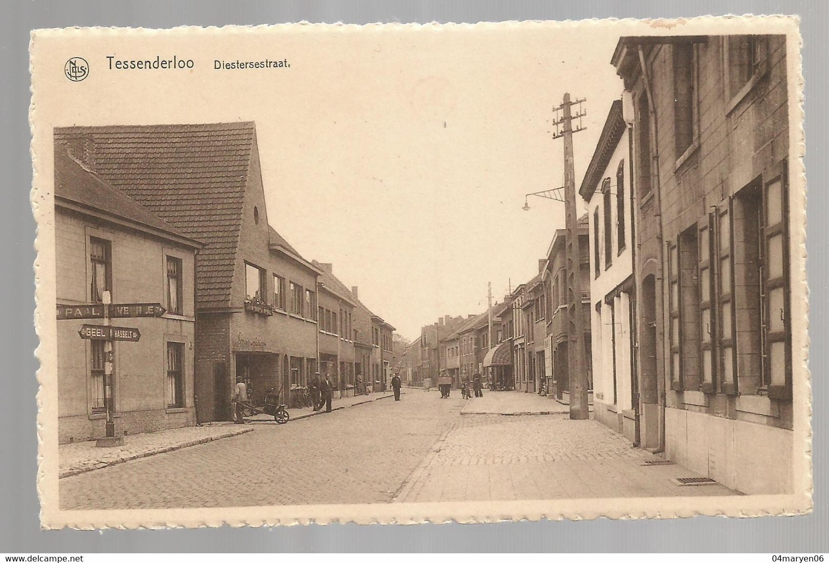 ***  TESSENDERLOO / TESSENDERLO  ***  -   Diesterstraat  -  Zie / Voir Scan - Tessenderlo