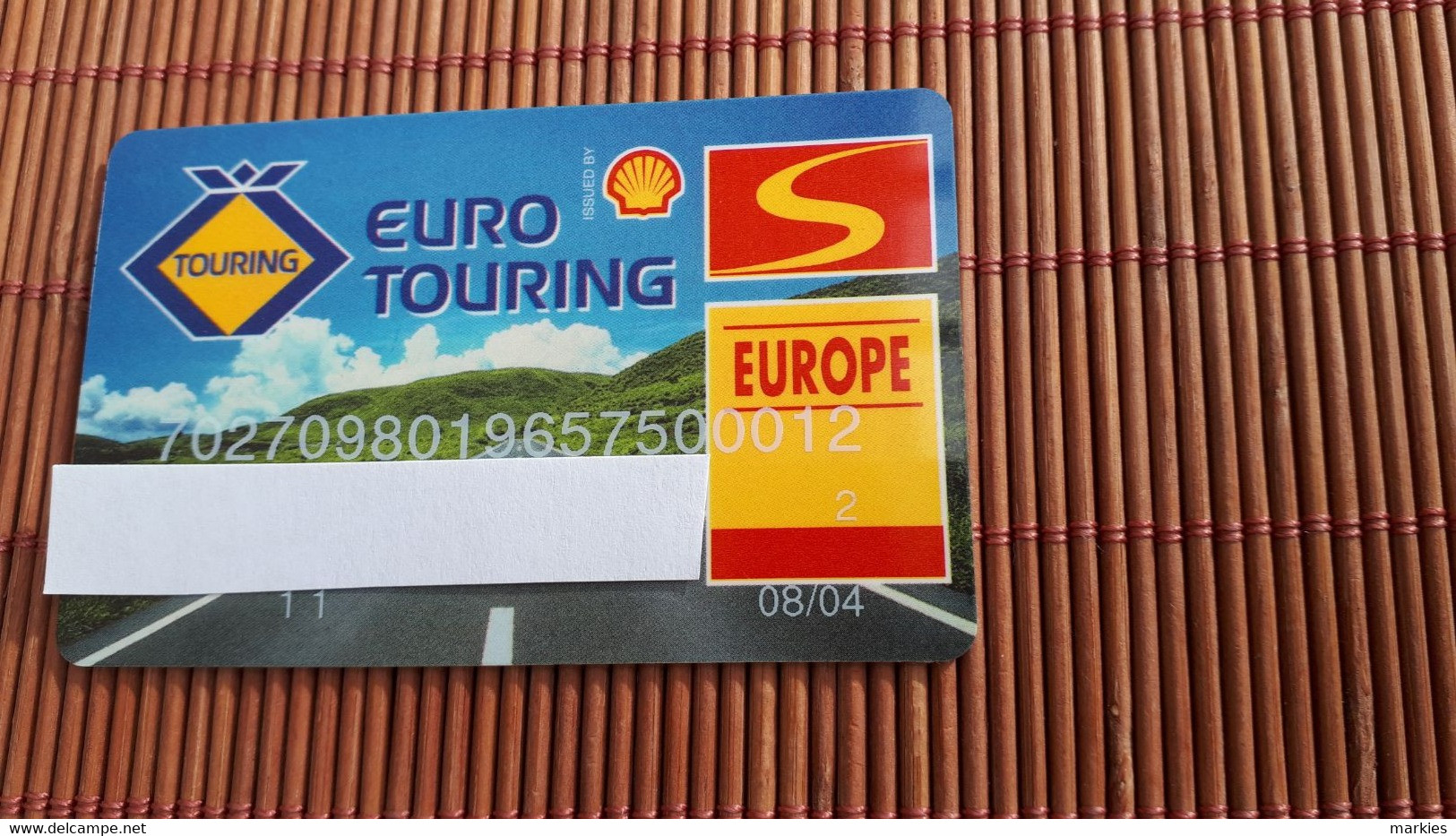 Schell Touring Card Personiles 2 Scans  Rare - Herkunft Unbekannt