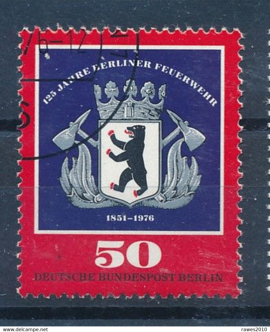 Berlin West Mi. 523 Gest. Feuerwehr Berlin Emblem Wappen Bär - Gebraucht