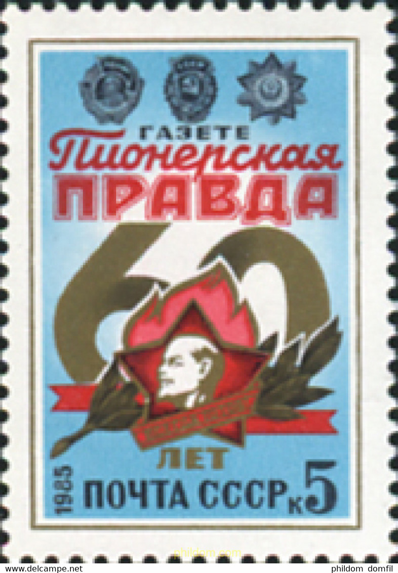 357848 MNH UNION SOVIETICA 1985 PRAWDA - Collections