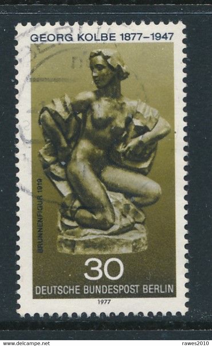 Berlin West Mi. 543 Gest. Georg Kolbe Maler Bildhauer Brunnen Figur Frau Akt - Gebraucht