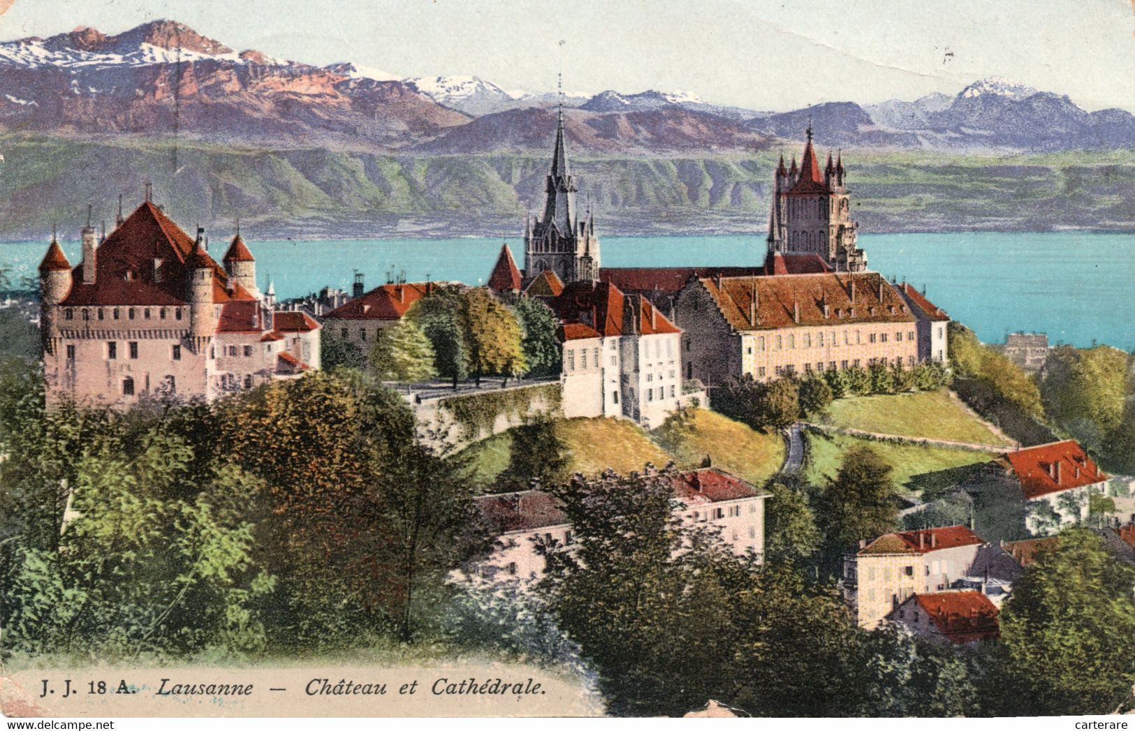 SUISSE,HELVETIA,SWISS,SCHWEIZ,SVIZZERA,SWITZERLAND,VAUD,LAUSANNE,LOSANNA,1922 - Lausanne