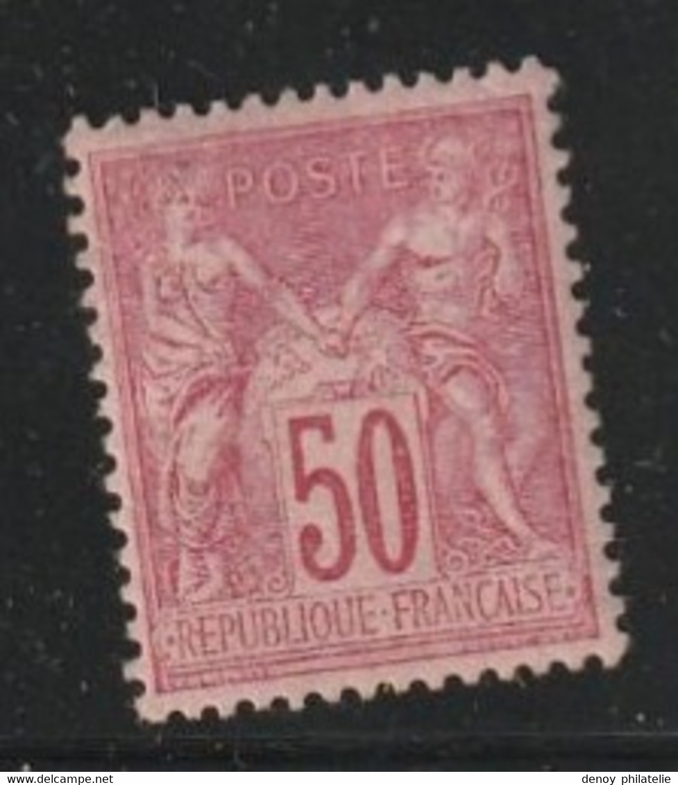 France N° 98 Avec Charnière * Fraicheur Postale Tres Bon Centrage - 1898-1900 Sage (Type III)