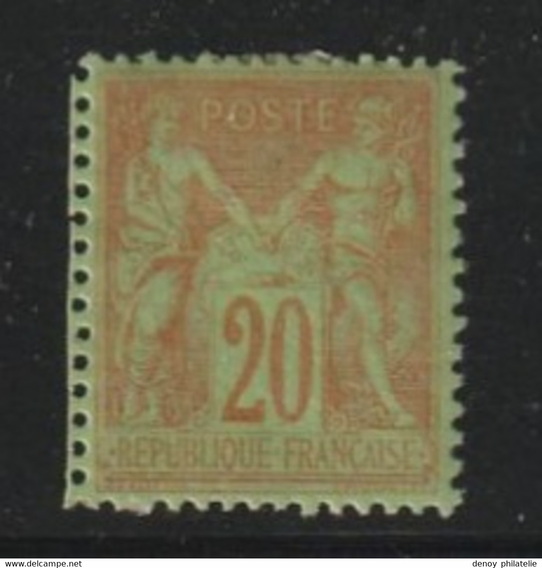 France N° 95 Avec Charnière * Fraicheur Postale Tres Bon Centrage - 1898-1900 Sage (Tipo III)