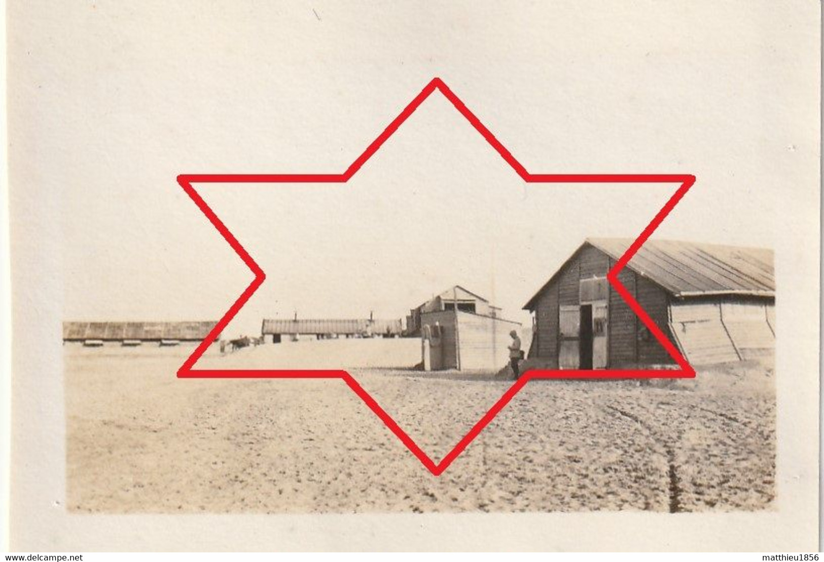 Photo 1916 KOKSIJDE (Coxyde) - Camp Jeanniot, Les Baraques (A243, Ww1, Wk 1) - Koksijde