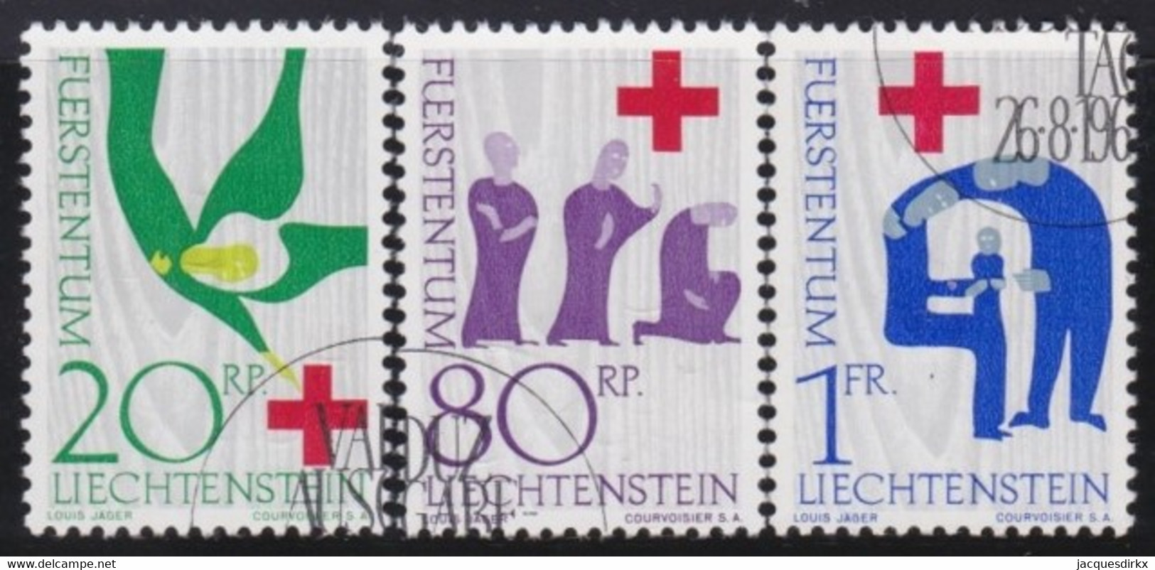 Liechtenstein   .   Y&T   .   378/380      .     O    .    Gestempelt .   /   .    Oblitërë - Used Stamps