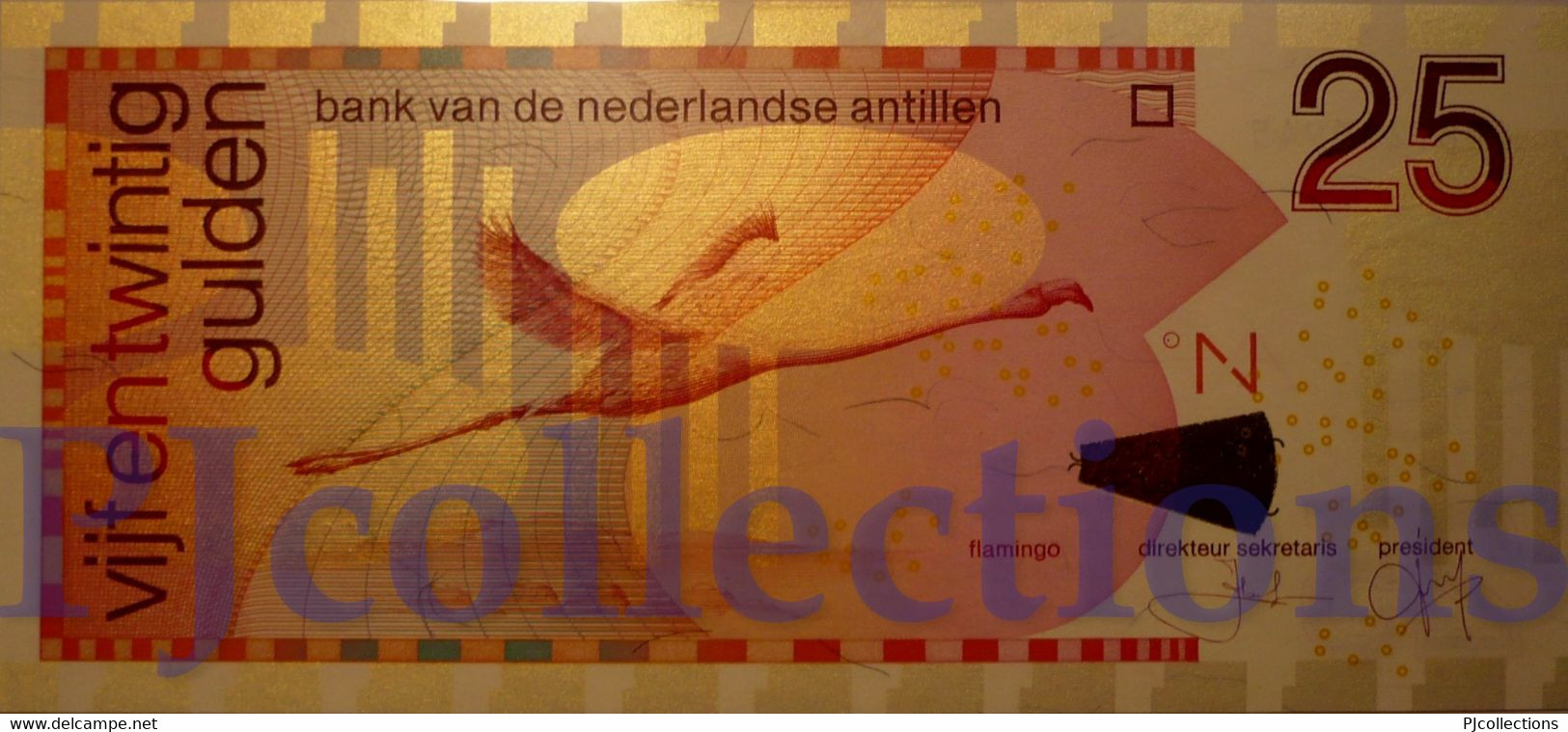 NETHERLAND ANTILLES 25 GULDEN 2003 PICK 29c UNC - Antilles Néerlandaises (...-1986)