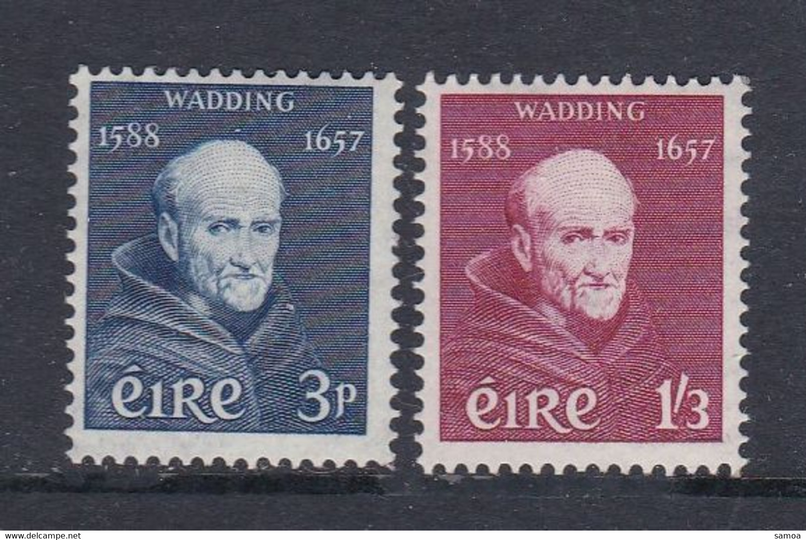 Irlande 1957 134-35 * Père Luke Wadding - Neufs