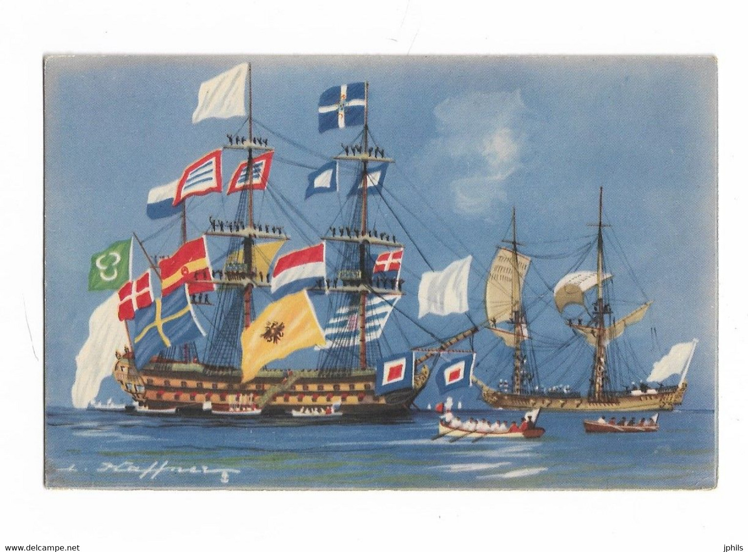 HAFFNER VAISSEAUX Le Tir En Enfilade COLLECTION DE LA LIGUE MARITIME ET COLONIALE - Haffner