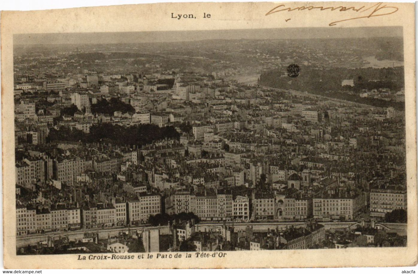 CPA LYON La Croix-Rousse Et Le Parc De La Tete-d'Or (461174) - Lyon 4