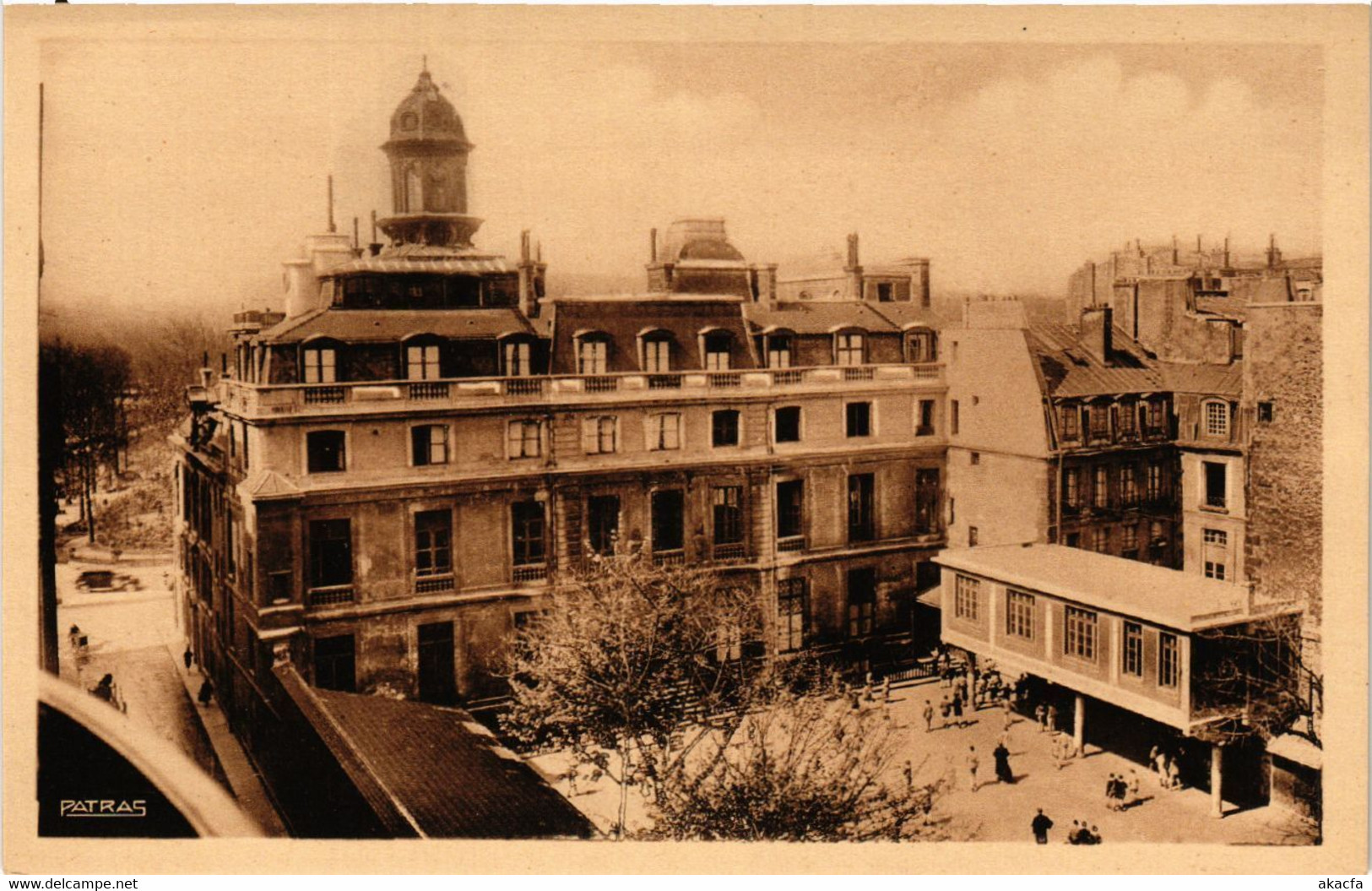 CPA PARIS 4e École Massillon. Façade Nord (464136) - Enseignement, Ecoles Et Universités