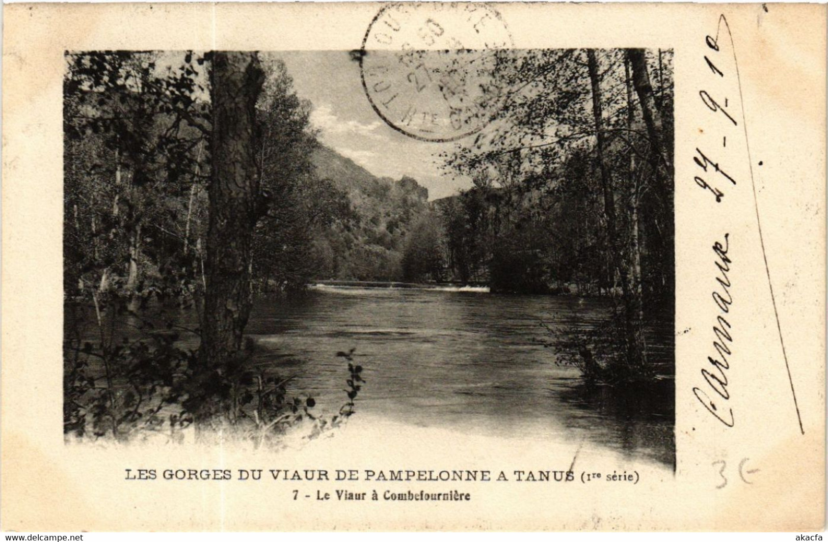 CPA Les Gorges Du VIAUR De Pampelonne A TANUS (477627) - Pampelonne