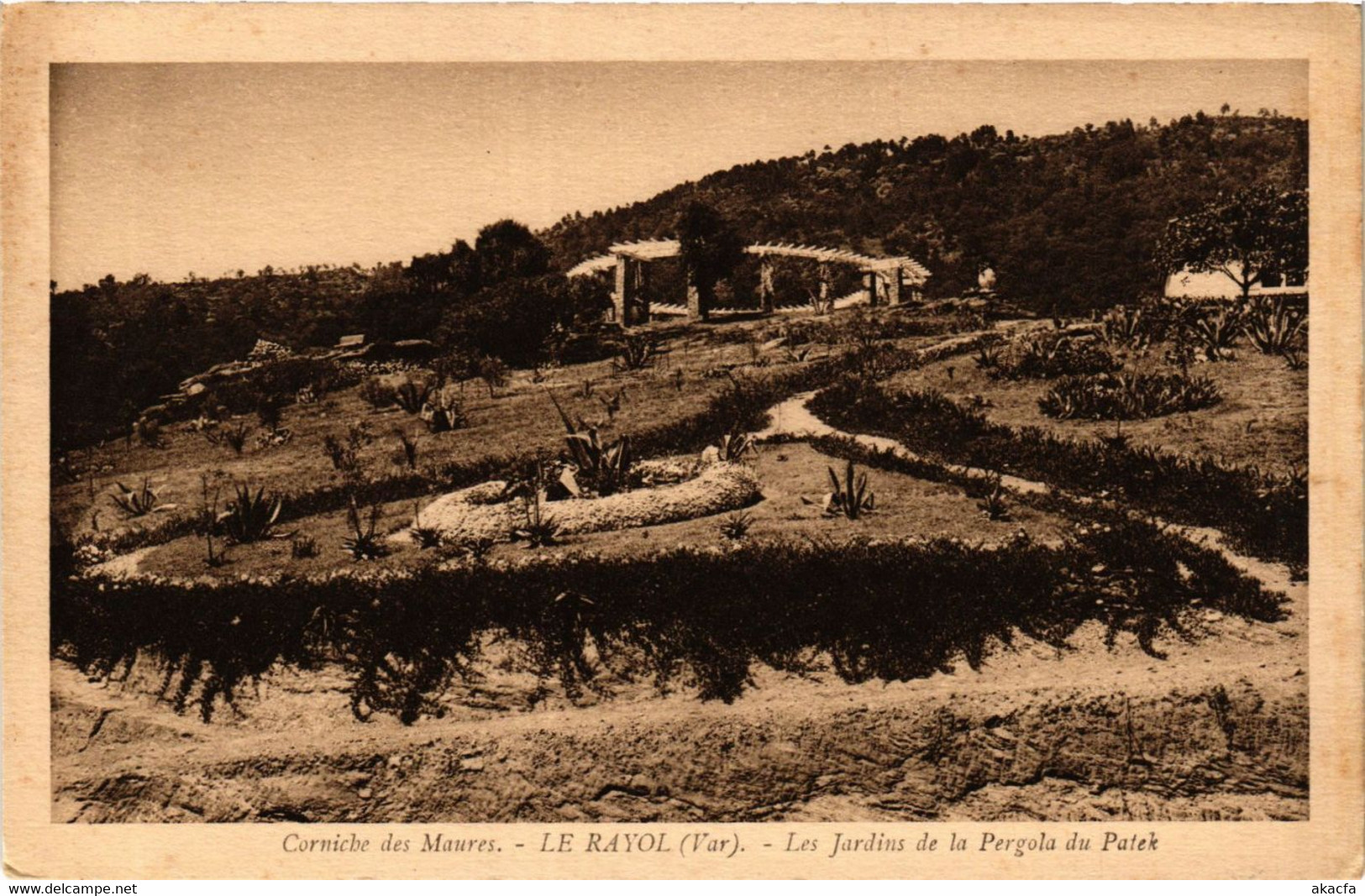 CPA Le RAYOL Les Jardins De La Pergola Du Palek (411338) - Rayol-Canadel-sur-Mer