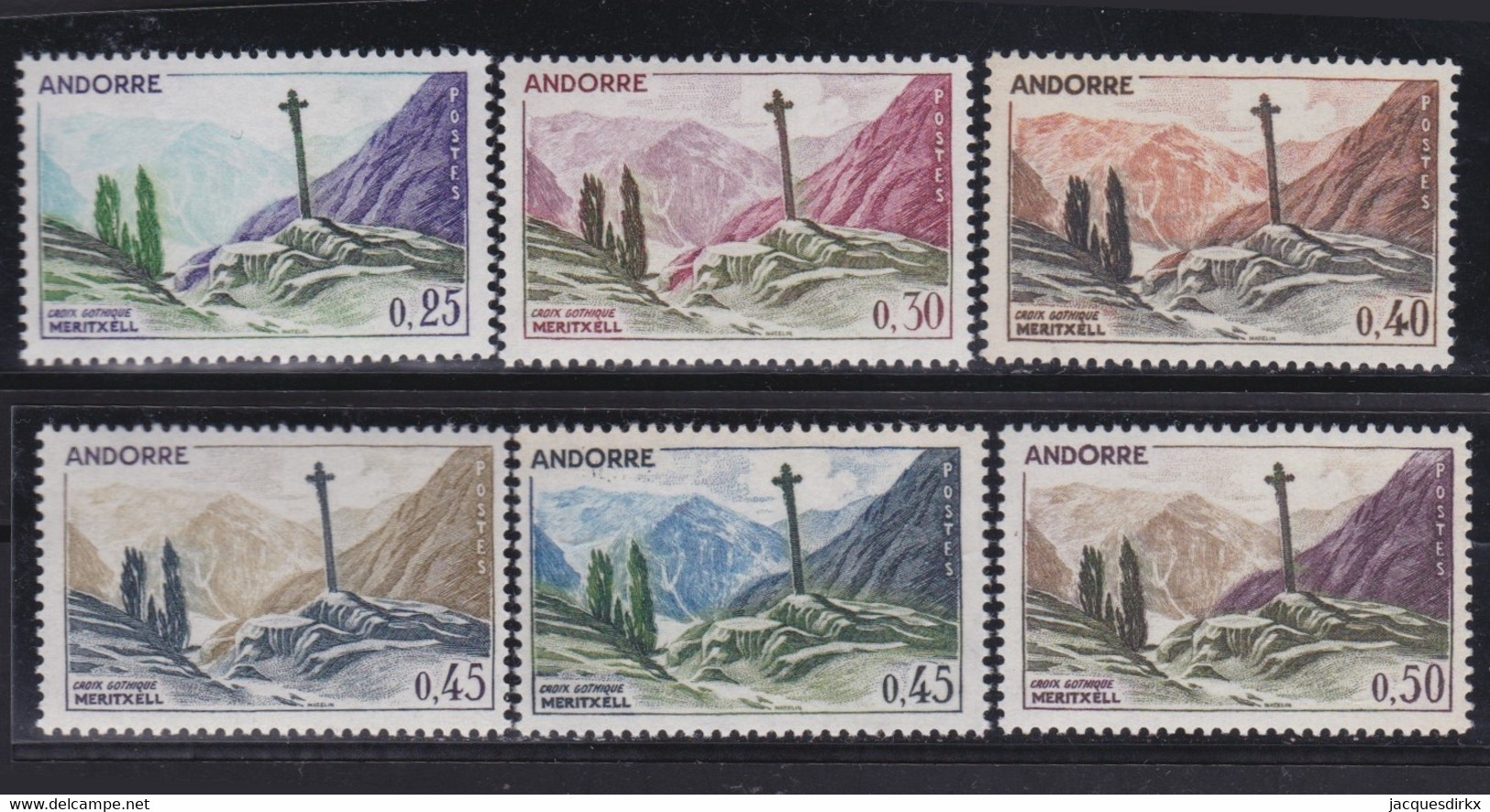 Andorre   .   Y&T   .   158/161     .    **   .    Neuf SANS Charniere    .     MNH - Neufs