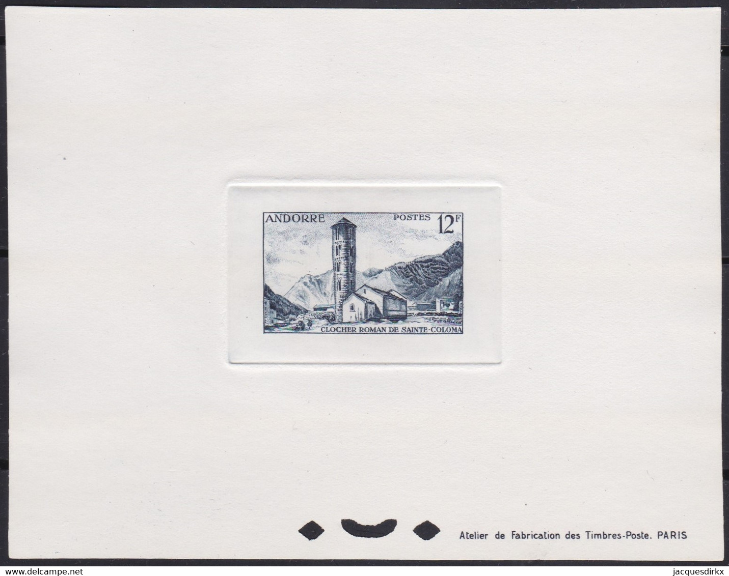 Andorre   .   Y&T   .   145    .    Epreuve De Luxe       .    **   .    Neuf SANS Charniere    .     MNH - Ongebruikt