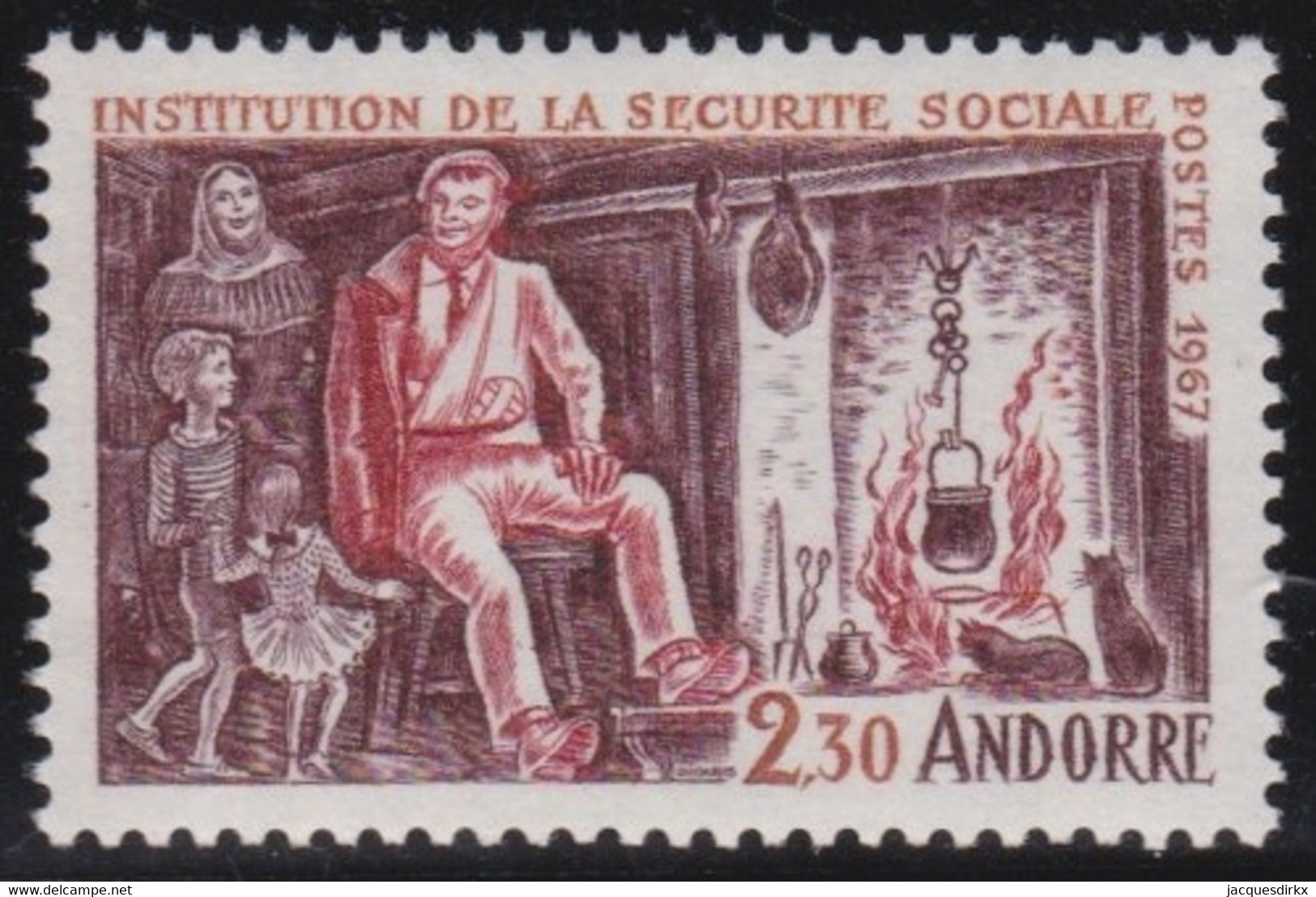Andorre   .   Y&T   .     185    .    **   .    Neuf SANS Charniere    .     MNH - Unused Stamps