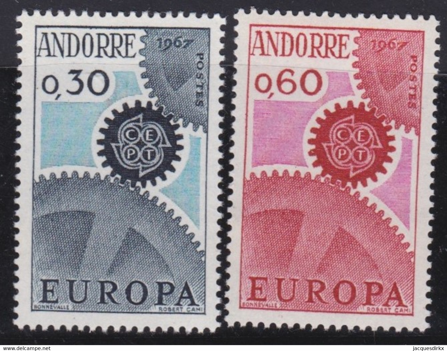 Andorre   .   Y&T   .     179/180    .    **   .    Neuf SANS Charniere    .     MNH - Nuevos